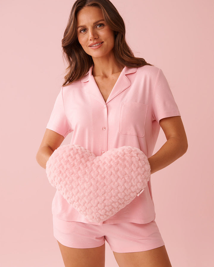 Burnout Bean Bag - Pink