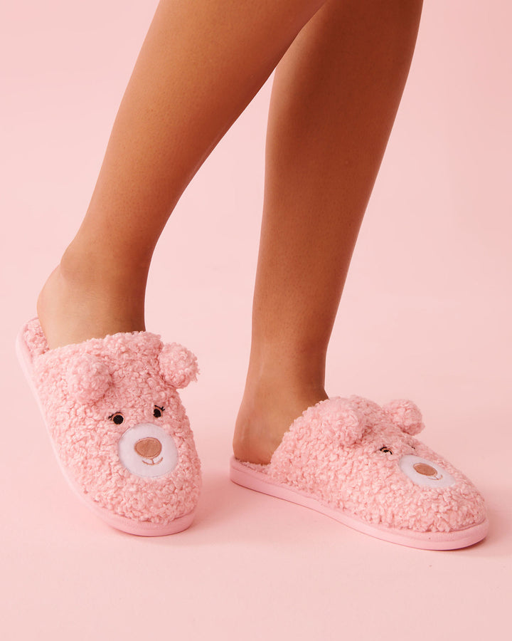 Teddy Slipper - Pink