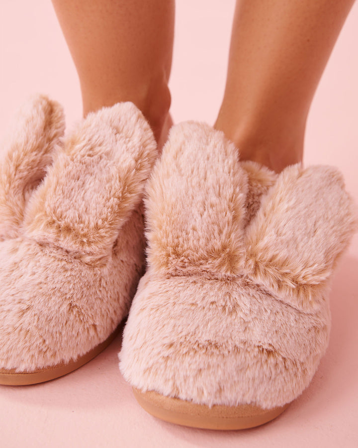 Rabbit Slipper - Brown