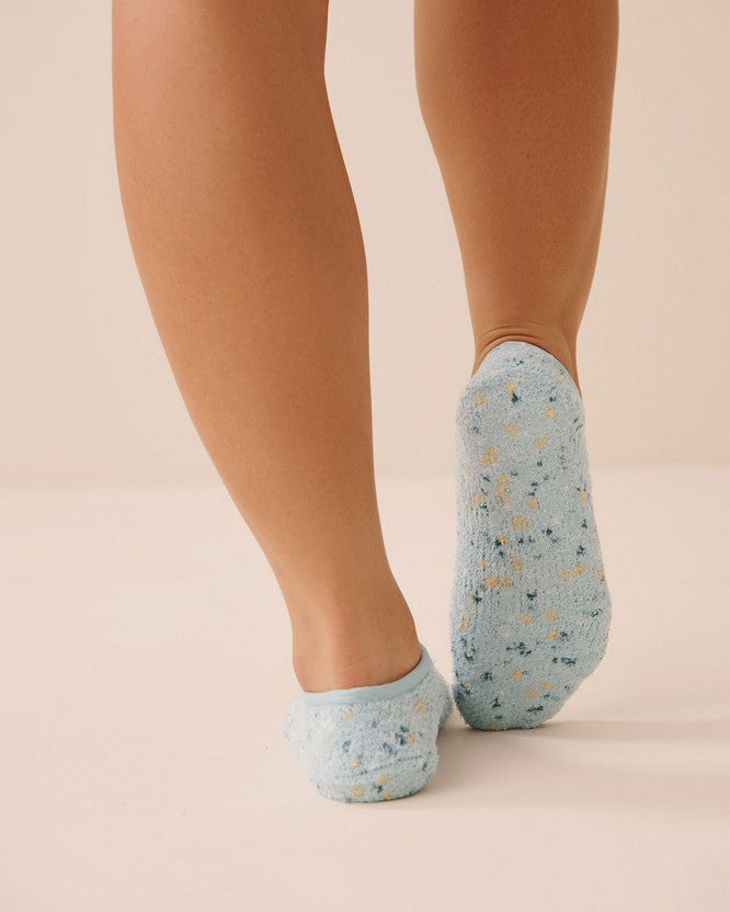 1-pack Slippers Socks - Light Blue
