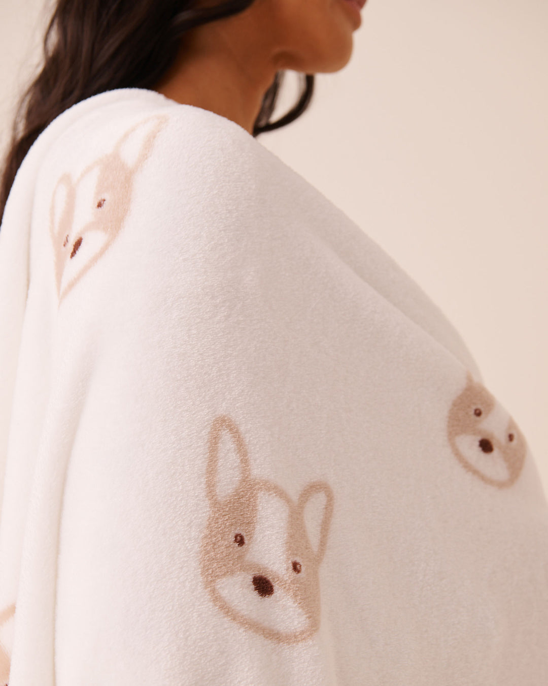 Cat Print Soft Plush Blanket