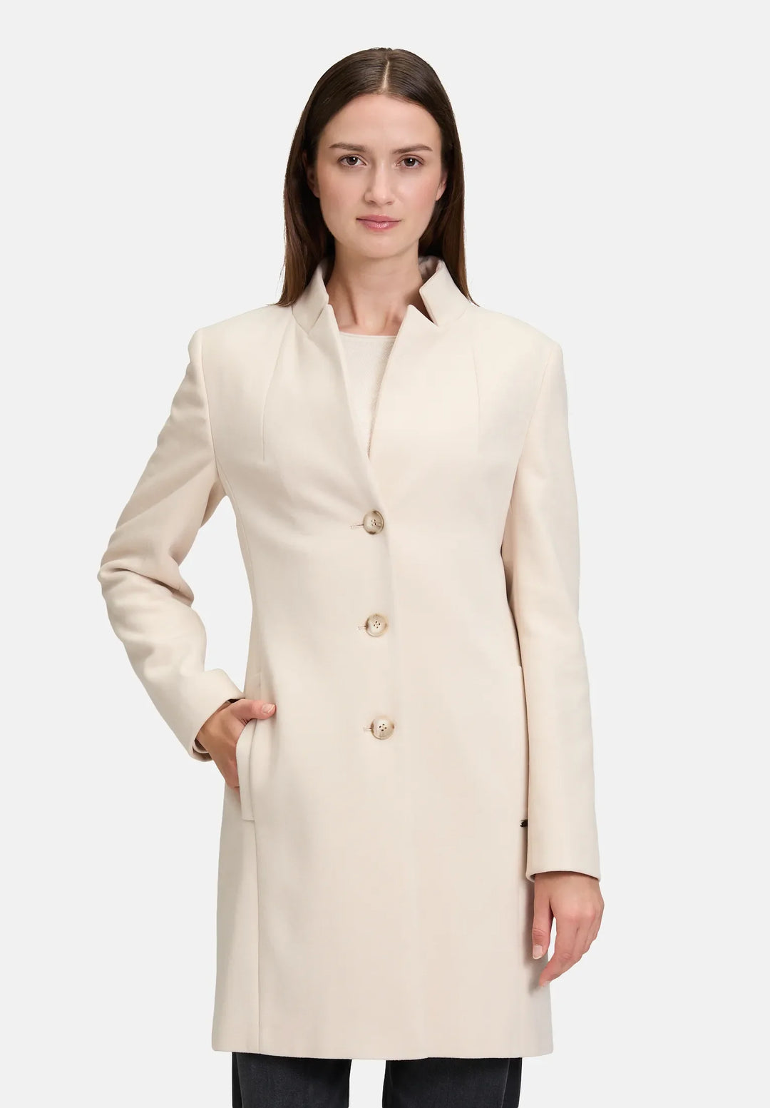 Blazer Coat with Buttons
