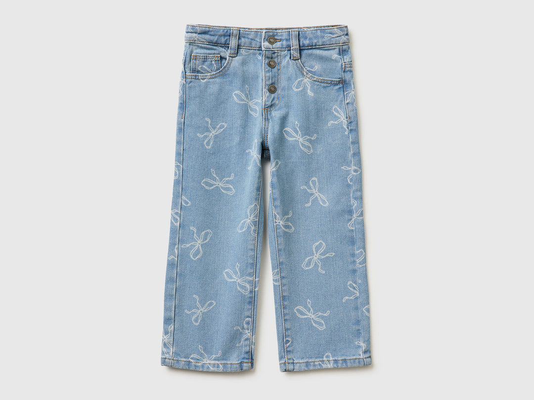 TROUSERS-Girl - Light Blue