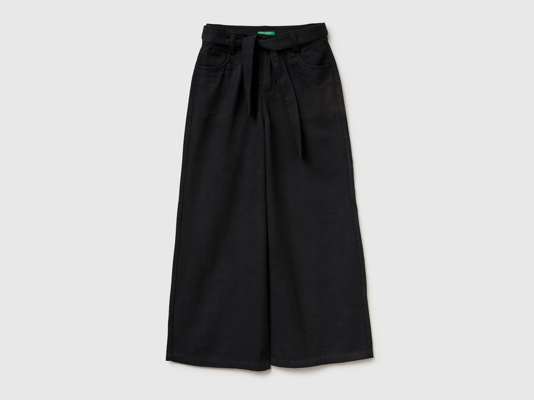 TROUSERS-Girl - Black