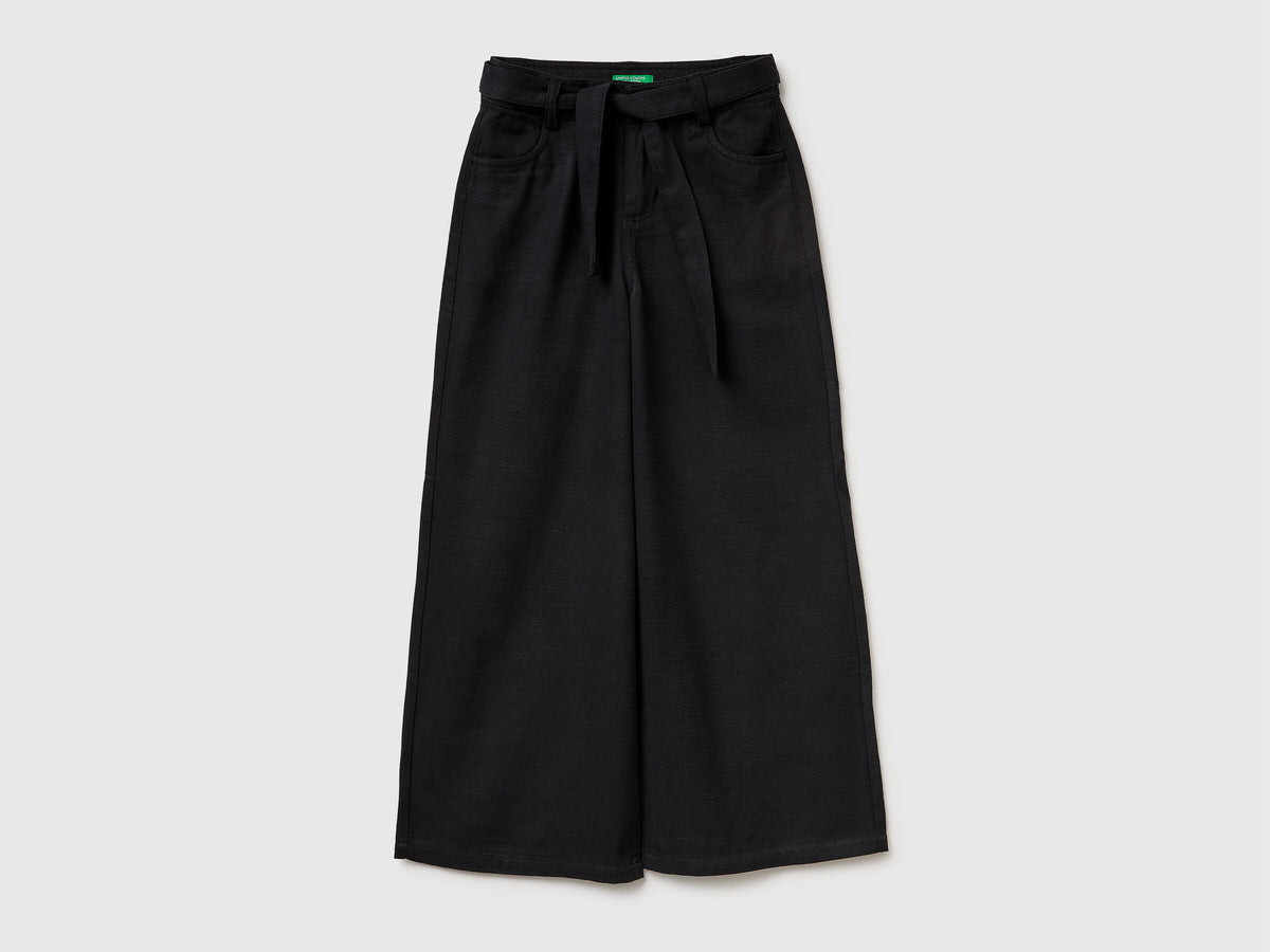 TROUSERS-Girl - Black