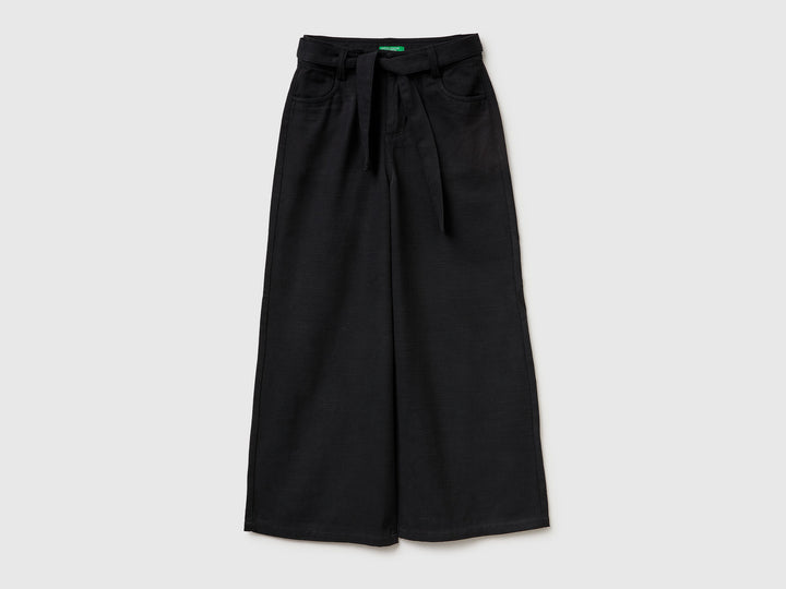 TROUSERS-Girl - Black