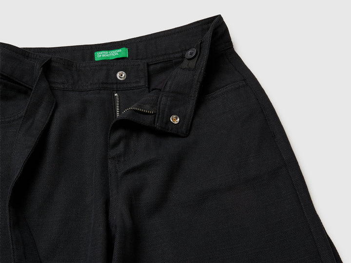 TROUSERS-Girl - Black