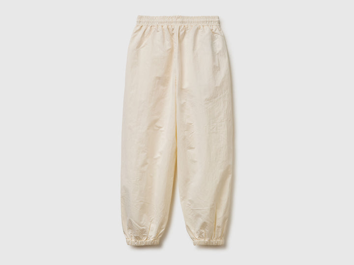TROUSERS-Girl - Creamy White