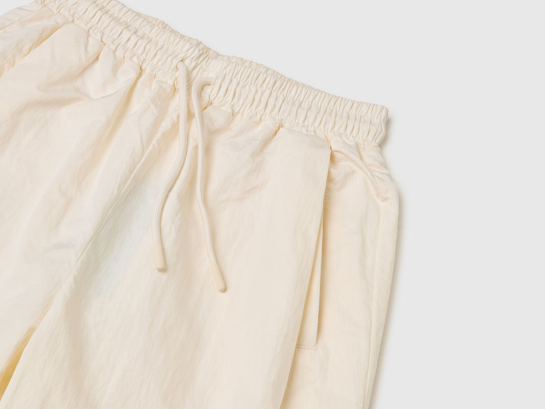 TROUSERS-Girl - Creamy White