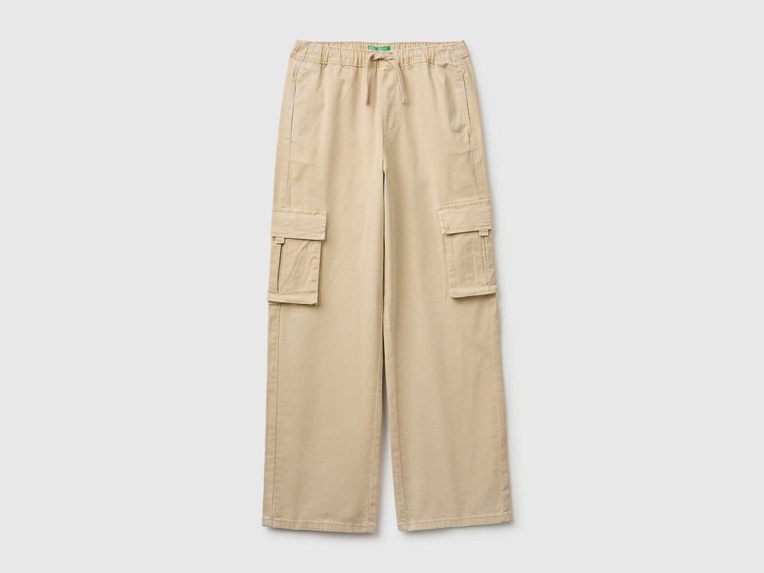 Long Trousers - Beige