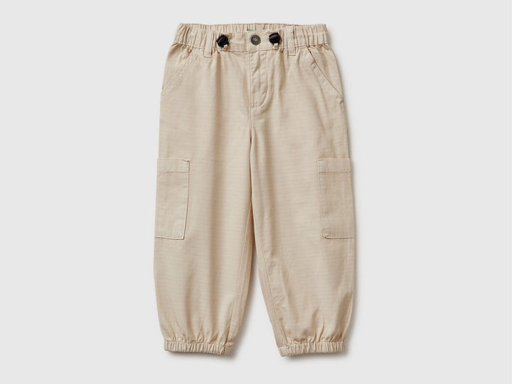 TROUSERS-Boy - Beige
