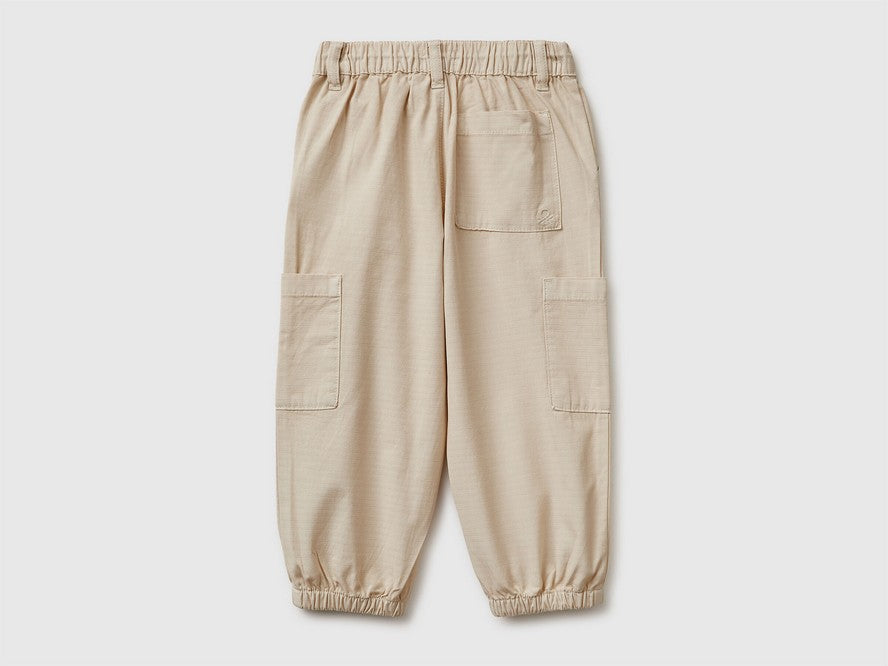 TROUSERS-Boy - Beige