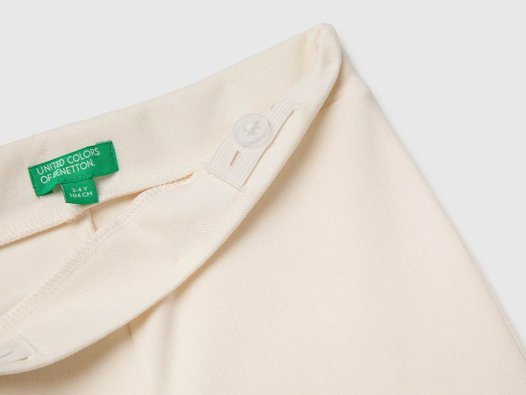 Long Trousers - White