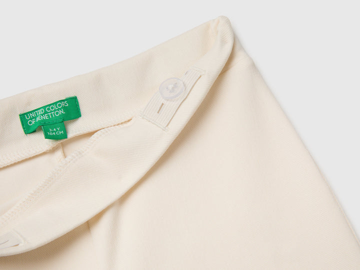 Long Trousers - White