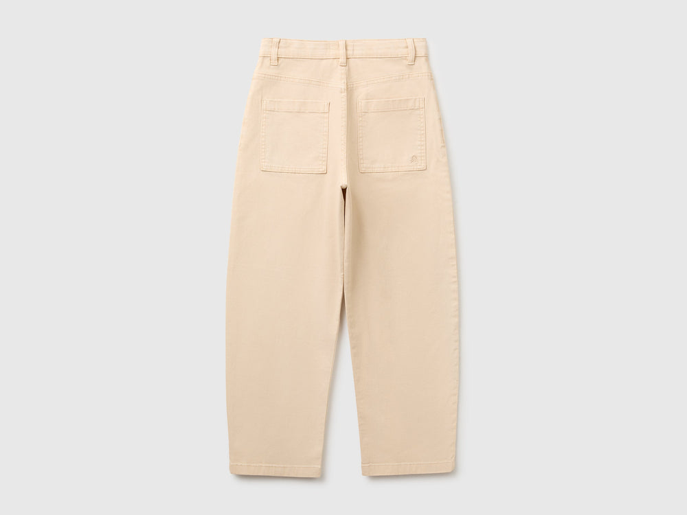 Long Trousers - Beige