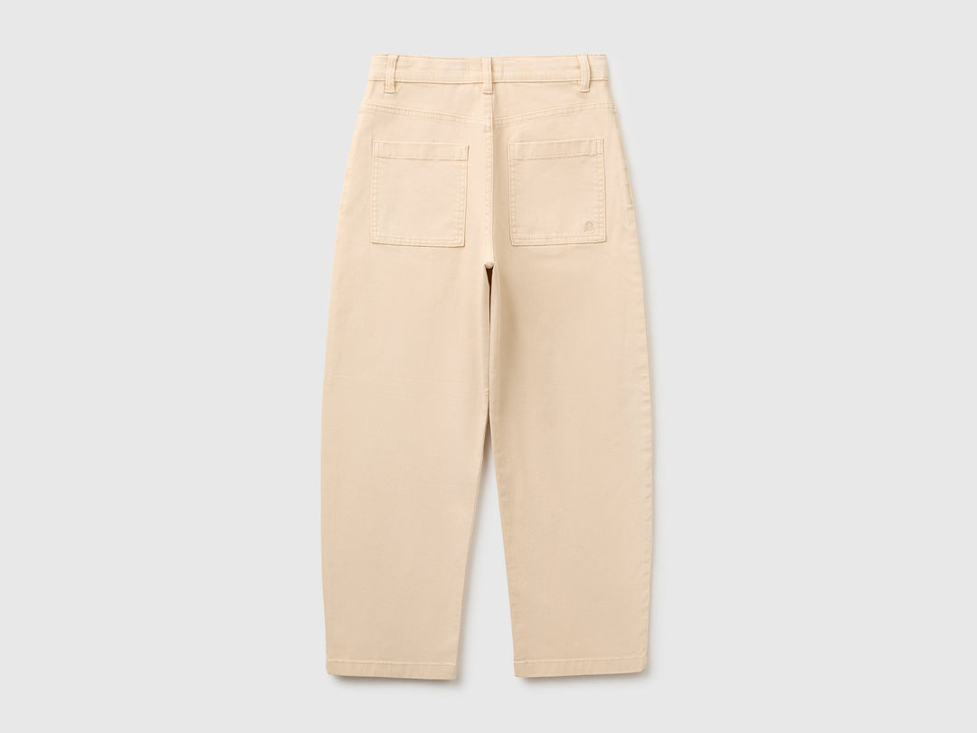Long Trousers - Beige