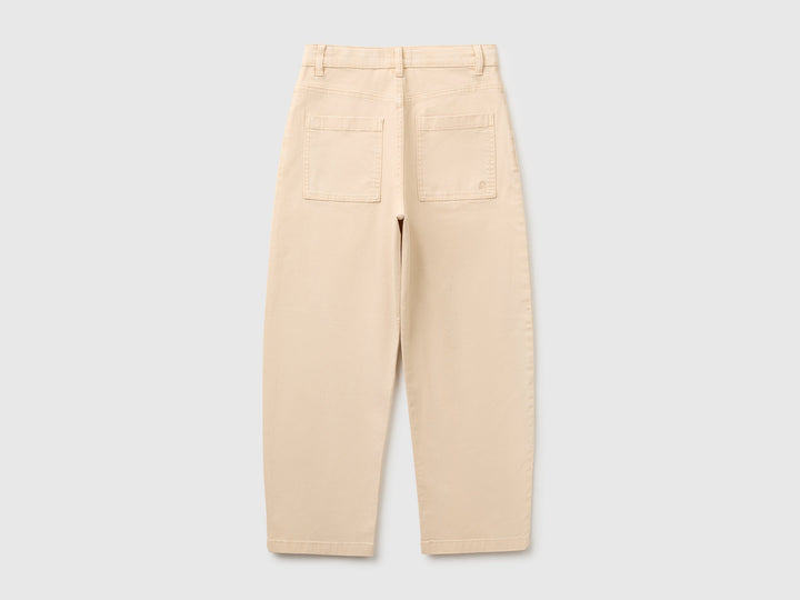 Long Trousers - Beige