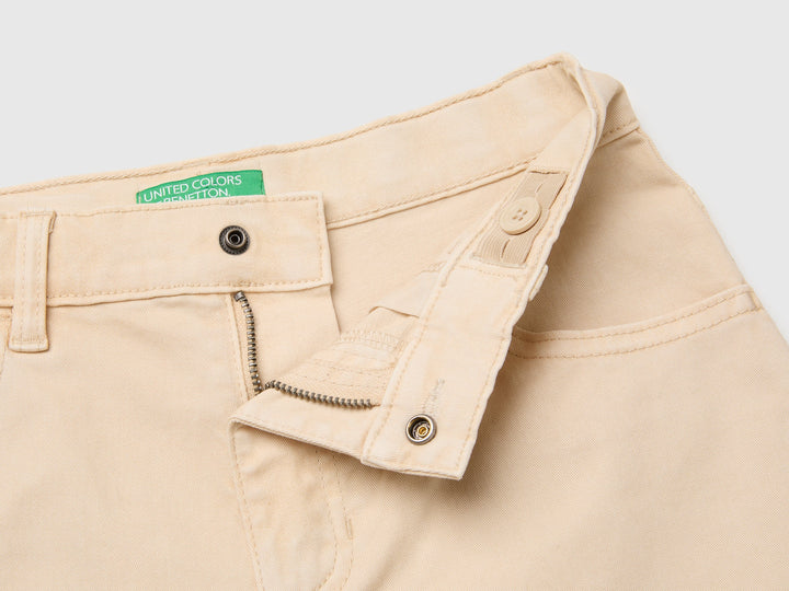 Long Trousers - Beige