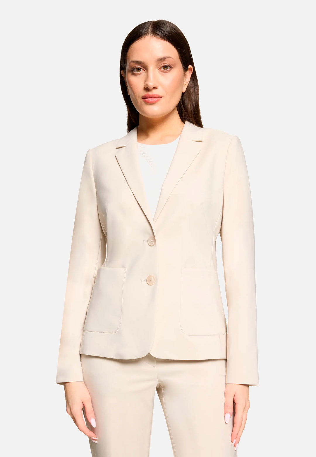 Long-Sleeved Blazer Jacket