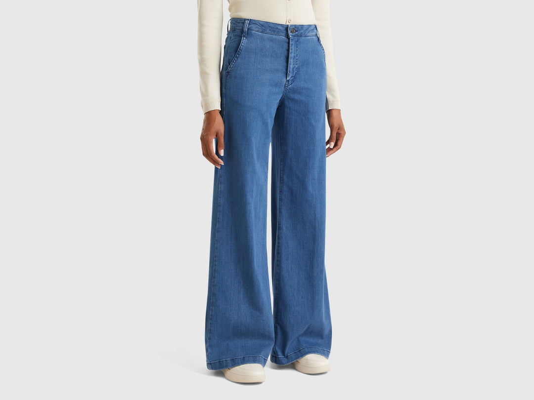 TROUSERS - Blue