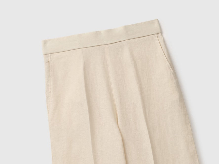 TROUSERS - Beige