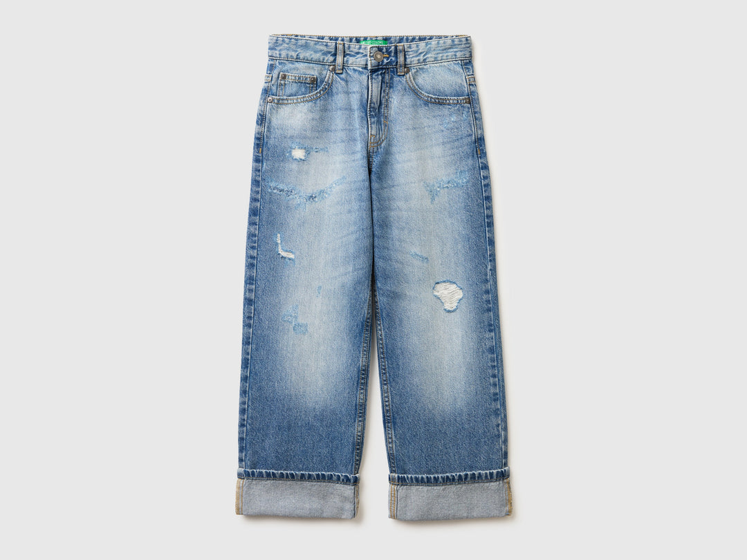 TROUSERS-Boy - Light Blue