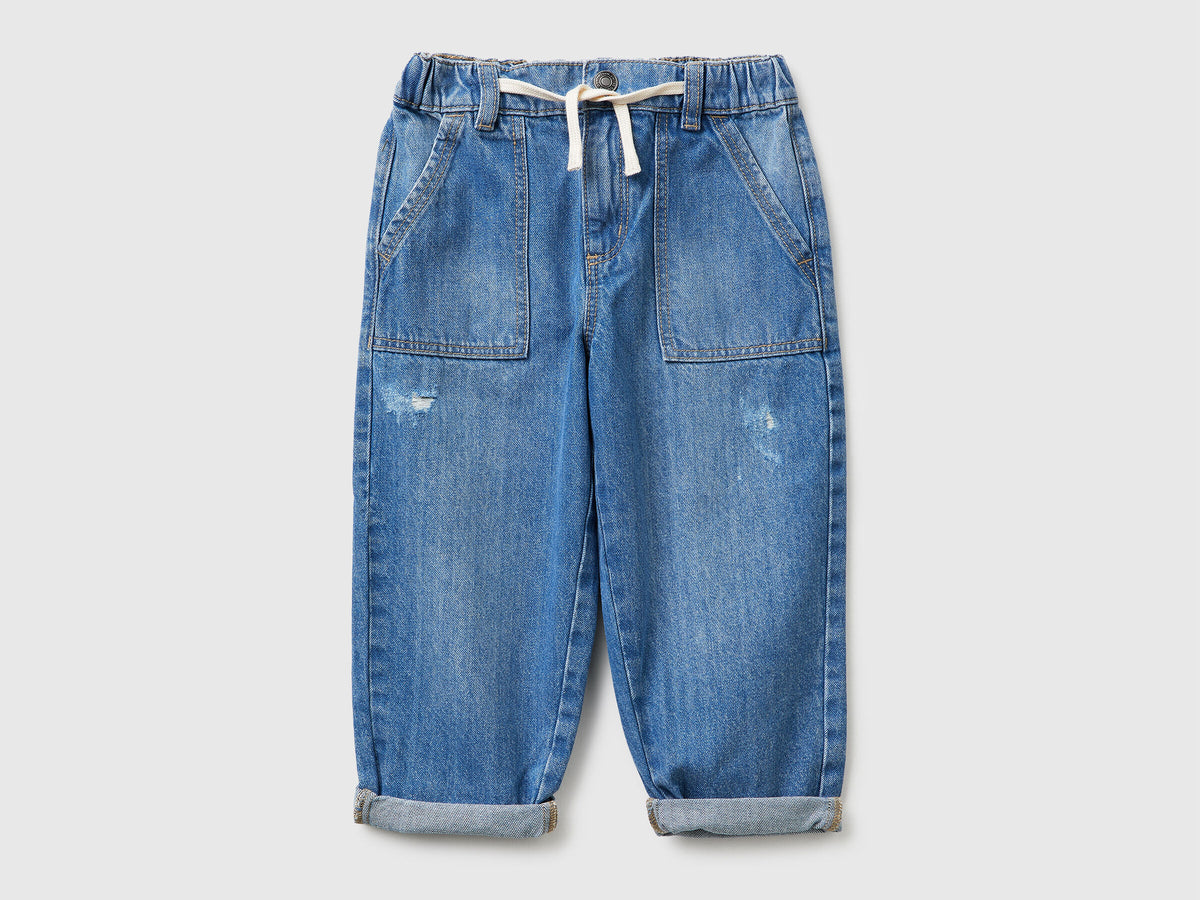 TROUSERS-Boy - Light Blue