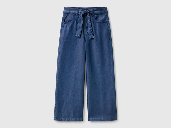 TROUSERS-Girl - Blue