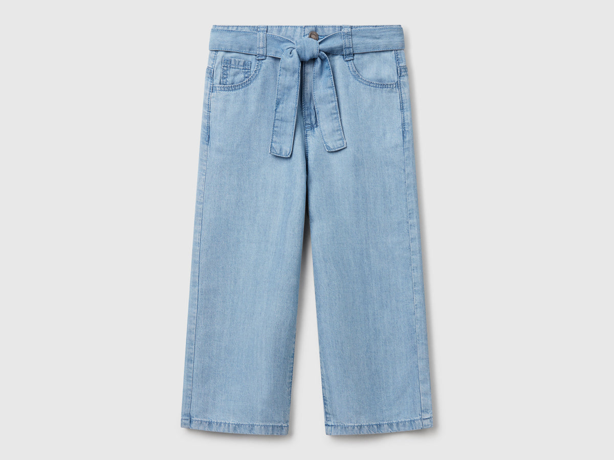 TROUSERS-Girl - Light Blue
