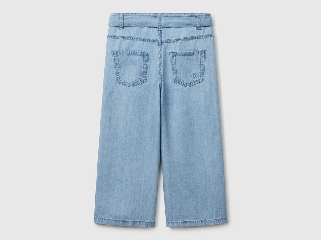 TROUSERS-Girl - Light Blue