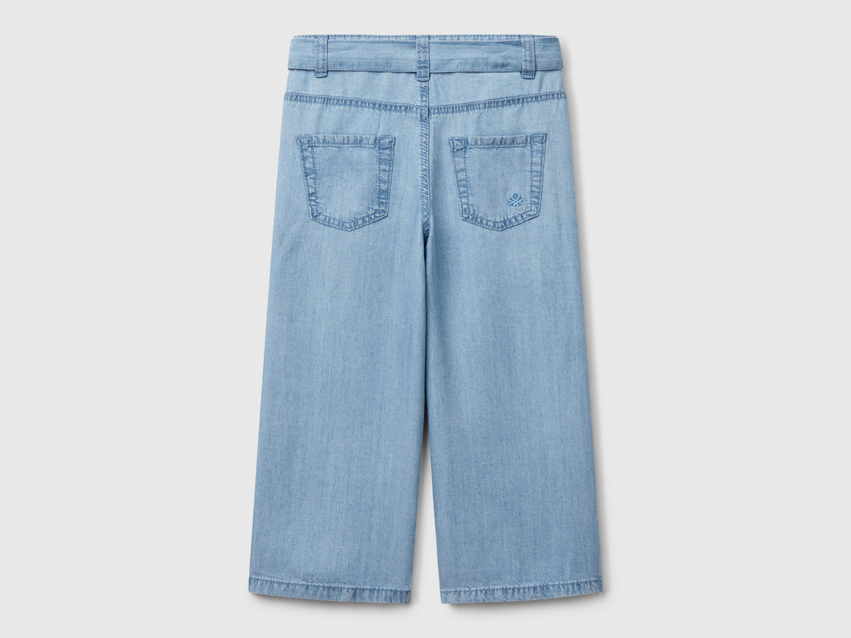 TROUSERS-Girl - Light Blue