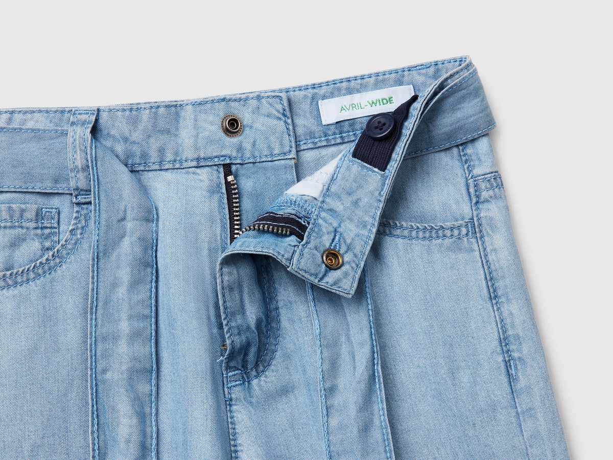TROUSERS-Girl - Light Blue