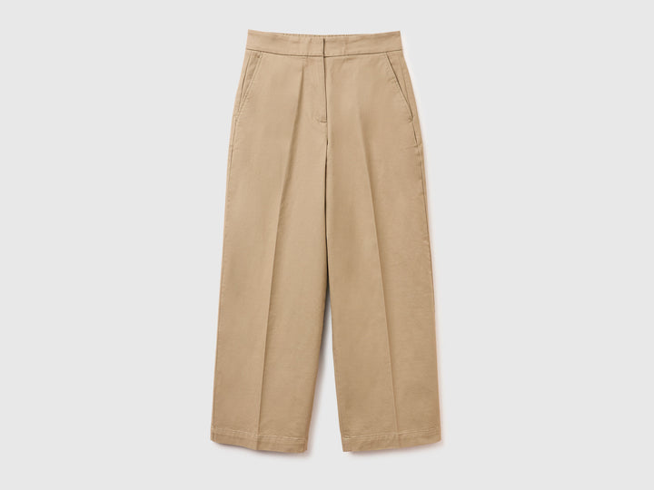 TROUSERS - Camel