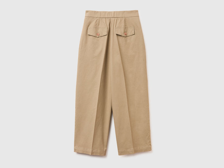 TROUSERS - Camel
