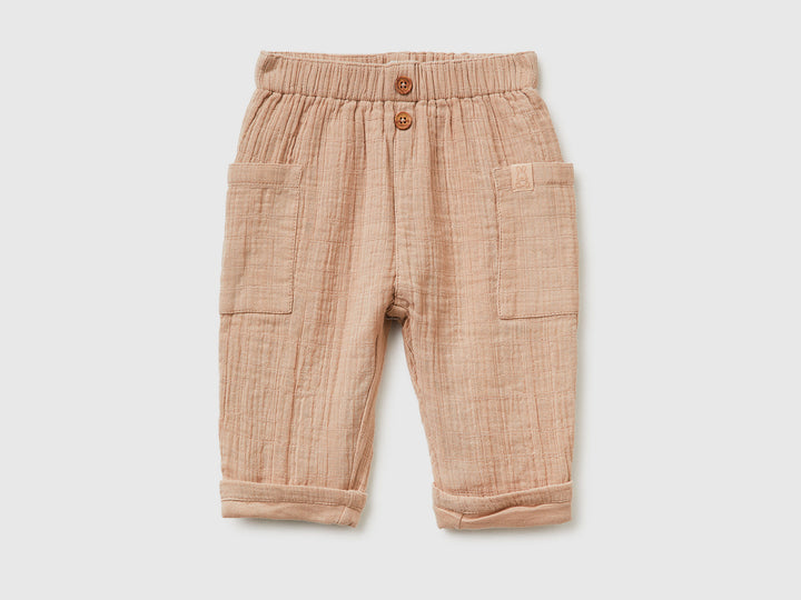 TROUSERS-Baby - Beige