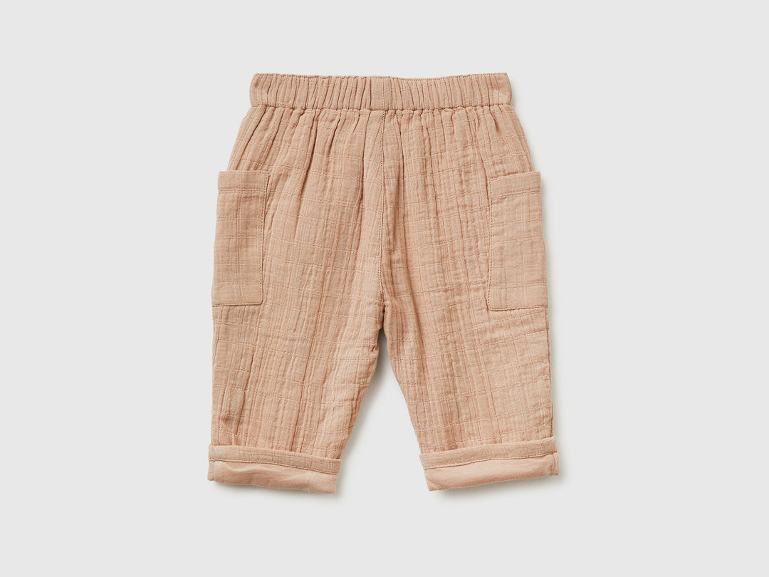 TROUSERS-Baby - Beige