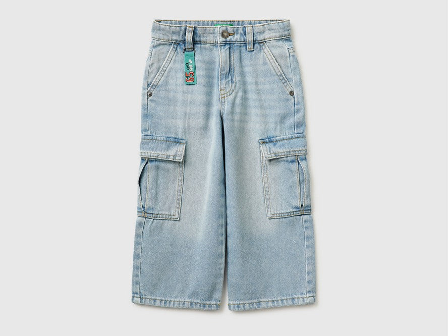 TROUSERS-Boy - Light Blue
