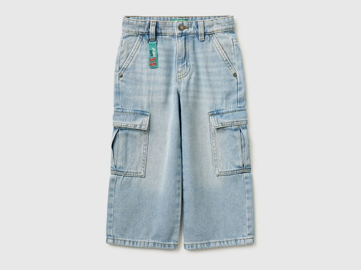 TROUSERS-Boy - Light Blue