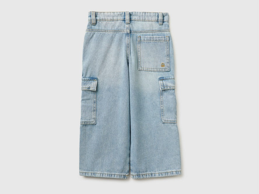 TROUSERS-Boy - Light Blue