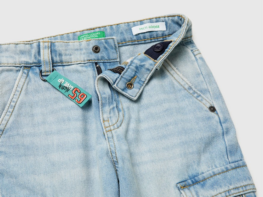 TROUSERS-Boy - Light Blue