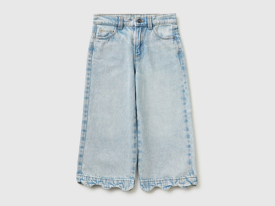 TROUSERS-Girl - Light Blue