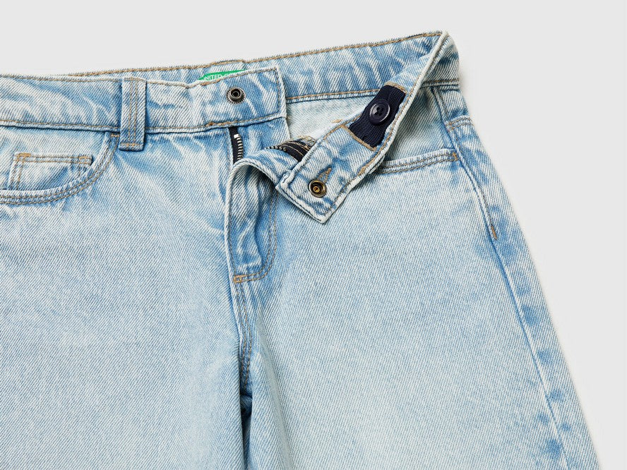 TROUSERS-Girl - Light Blue