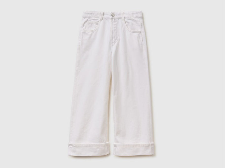 TROUSERS-Girl - White