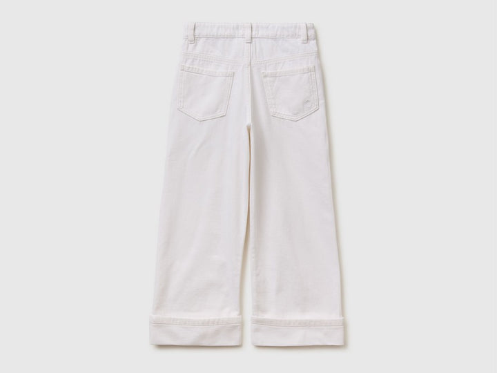 TROUSERS-Girl - White