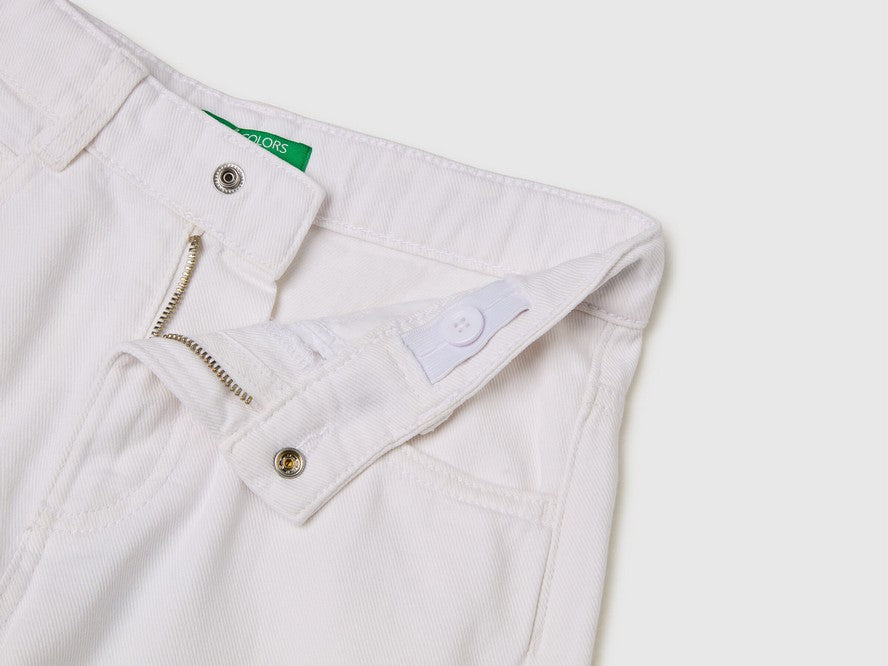 TROUSERS-Girl - White