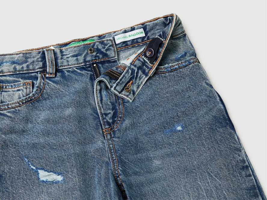 TROUSERS-Boy - Blue