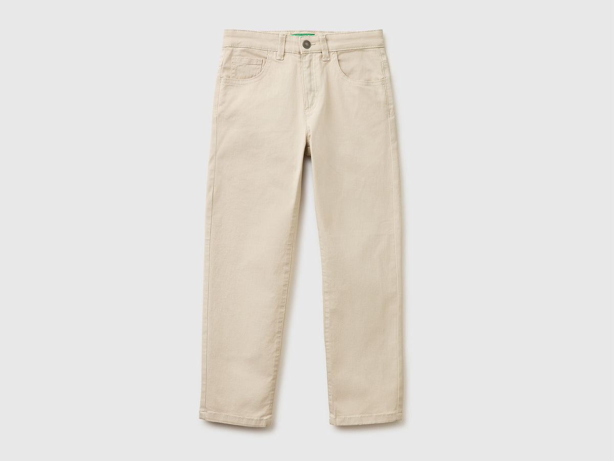 TROUSERS-Boy - Beige