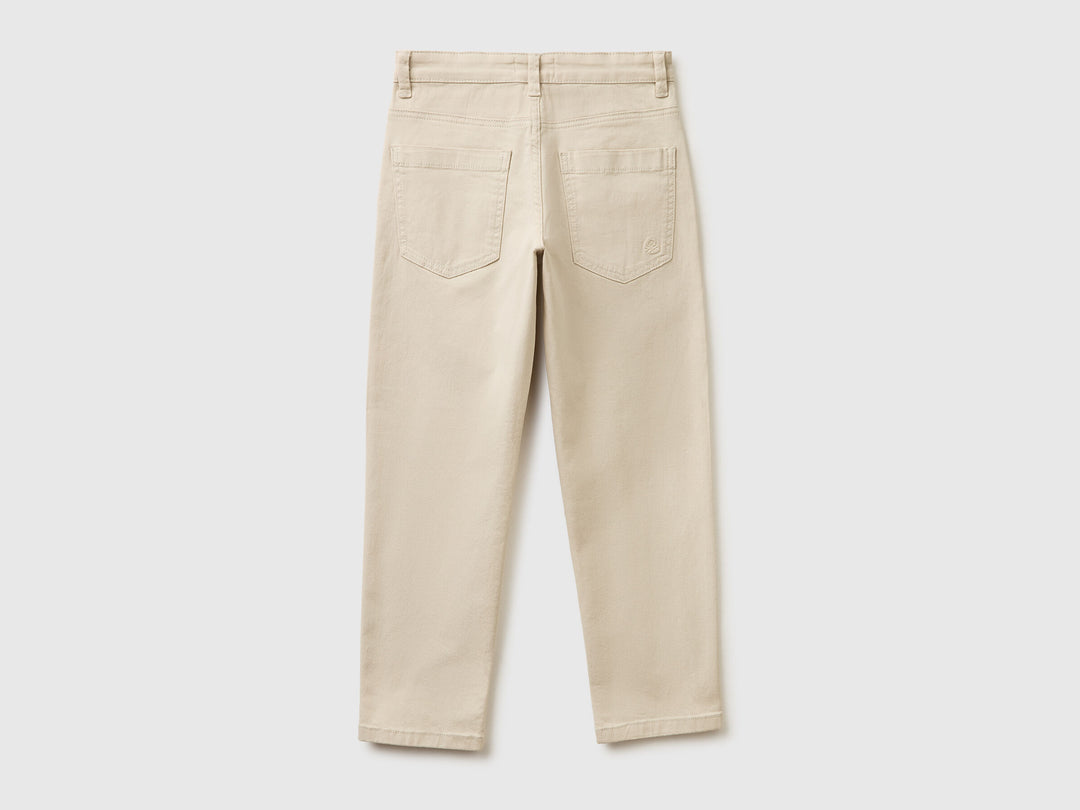 TROUSERS-Boy - Beige