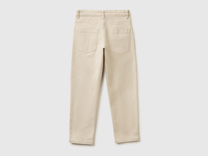 TROUSERS-Boy - Beige