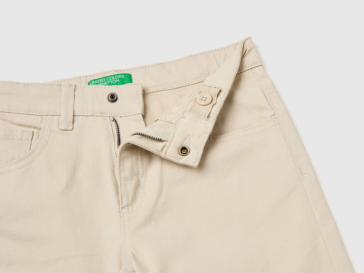 TROUSERS-Boy - Beige